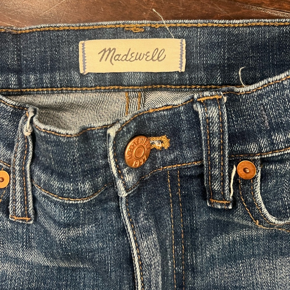 Madewell Indigo Denim Pants